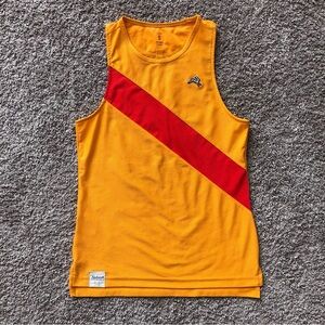 Tracksmith Van Cortlandt Singlet Women’s Small Orange/Red